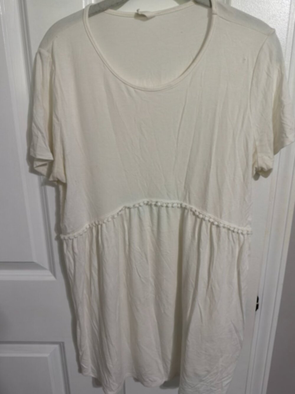 Maternity White Tshirt